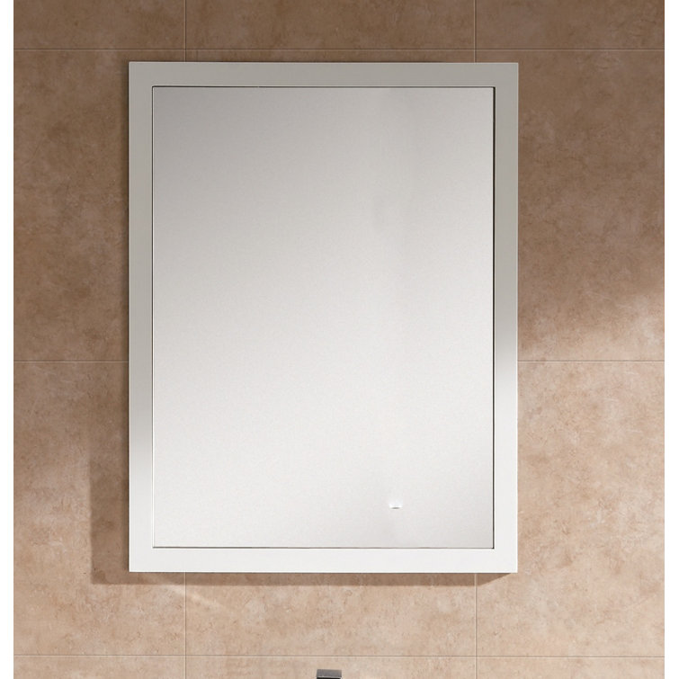 Orren Ellis Hendrix Rectangle Wood Wall Mirror Wayfair